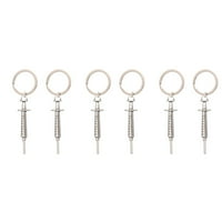 Tinksky Syringe dizajn ključeva Ključni prstenovi Privjesni držač za obrtni ukrasi poklon