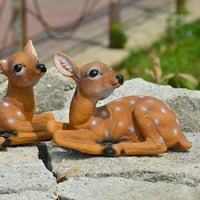 Model Sika jelena, kip jelena, umjetnički zanatski ukrasi za dvorišnoj zajednici Scenic Scenic Područje