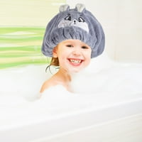 Kosa za djecu Dječja kosa za kosu Dječje kose suhe šešir Kids Bath Back Wrap ručnik Dječji ručnik za