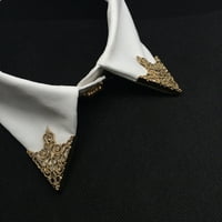 1Pair Unise Fashion Hollow Geometric Clower Brooch PIN odijelo za kravatu mačaka šal