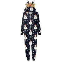 Cuhas Family Pajamas Baby Boys Djevojke Božićni šampusni pajamas Elk Loungewing Outfits, Xmas podudaranje
