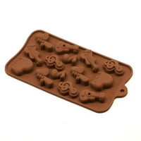 Jednostavno izdanje silikonske čokoladne kalupe - šupljine, muzički instrumenti Fondant kalup, kuhinjski