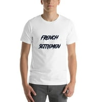 3xl Francuski doseljeni majica u obliku kratkih rukava majica kratkih rukava po nedefiniranim poklonima
