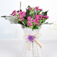 Lažni cvjetovi, umjetni lažni cvjetovi aranžmani vjenčani ukrasi plastični cvjetni središnji dijelovi
