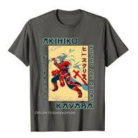 Jhpkjsword Art Online Akihiko Kayaba Top Majice Vrhovi majice RIBE premium pamuk personalizirani hip hop muškarci