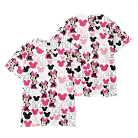 Minnie Mouse Tee Grafički uzorak T Majica Kids majice za djevojke Kratki rukav