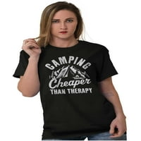 Kampiranje je terapija na otvorenom, avantura muške grafičke majice ties brisco brendovi 5x