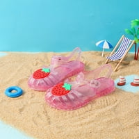 TODDLER SHOPE GIFFE GIFFEA Slatke voće Jelly boje izdubite neklizajuću meku jedinu plažu rimske sandale
