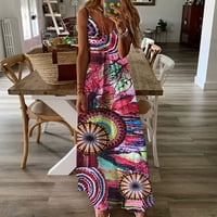 Ženska elegantna haljina za zabavu Trendy haljina na plaži Dame casual havajske rođendanske haljine