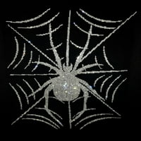 Spider na web rhinestone Bling Bling kratki rukav majica-tamno siva Heather Tank TOP S - 2XL