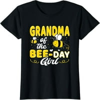 Baka pčela za dan košnica košnica koja odgovara rođendanskom majicu Black Tee