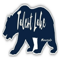 Talcot Lake Minnesota Suvenir 3x frižider magnetni medvjed dizajn