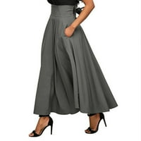 Suknje Royallovewomen Ležerne prilike A-line suknje Visoko struk suknje suknje suknje za žene