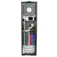 Obnovljen Dell Optiple Desktop računar 2. GHZ Core Duo Tower PC, 4GB, HDD 160 GB, Windows X64, Office 365, 19 Dual monitor USB miš i tastatura -