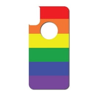 Distinconknk Custom Custom naljepnica kože Kompatibilan je s Otterbo Commuter za iPhone XR - Rainbow