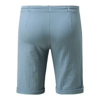 Muška ploča kratke muške ljetne casual kratke hlače i modne čvrste džepove kratke hlače i labavo labavo