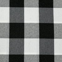 Ultimate Textile Square Poliester Gingham Checkered Stolcloth - za piknik, vanjsku ili zatvorenu upotrebu,