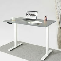 Kaboon univerzalni stol, pravokutna radna površina, siva