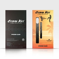 Dizajni za glavu zvanično licencirani Cobra Kai Komponzirao Art logotip mekani gel kućište kompatibilan