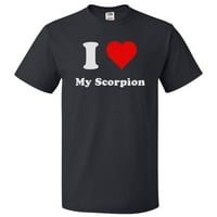 Love My Scorpion majica I Heart Moj Scorpion TEE poklon