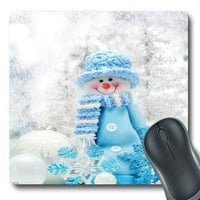 Sretan božićni Xmas Snowman PAD Personalizirani jedinstveni pravokutnik Gaming Mousepad 9.84 7.87