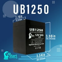 - Kompatibilni paragrafski sistem Minuteman E baterija - Zamjena UB univerzalna zapečaćena olovna kiselina