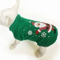 Božićni pas kaput moda Santa Pet odjeća za pse toplim pamučnim kaputom Kućni materijal