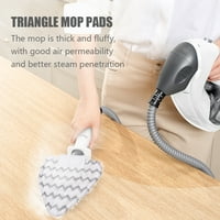 Trokut Microfiber Mop jastučići za zamjenu za podizanje morskih pasa Pro & Genius parni džep za pranje rušenje za pranje rubova