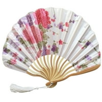 Kineski stil ručni ventilator bambuo papir sa sklopivim ventilatorima zabave vjenčani dekor retro ventilatora