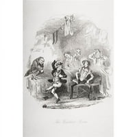 Ilustracija sobne uprave iz Charlesa Dickens Novel Pickwick papire HK Browne poznat kao Phic Poster