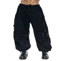 Ženske vrećaste teretne hlače Srednja odjeća Hip Hop Joggers Dukserice nacrtavaju ležerne pantalone