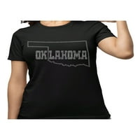 Oklahoma State Rhinestone majica, Oklahoma Pride Homeland majica, Oklahoma Home Tee, Native američka