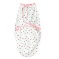 Loopsun šalovi za žene Baby Swaddle omotajte novorođene pokrivače 0-mjeseci organski pamučni crtani swaddle