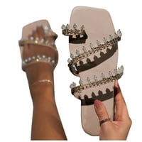 Sandale Žene Dressy Ljeto Ljeto Žene Modne Ležerne prilike Retro sandale za žene Bež veličine 7