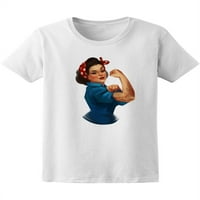 Možemo to učiniti ikoničnom vintagem fem majicom žena -image by shutterstock, ženski medij