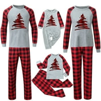 Ketyyh-Chn Porodica koja odgovara pidžami set Dečje beba žene Muške božićne spavaće večeri noćna odjeća