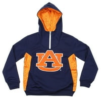 Youth Aubrun Tigers Quarter Zip Pulover Hoodie