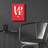 Epska umjetnost 'ljubav' Graphinc, akrilna staklena zidna umjetnost, 12 x16