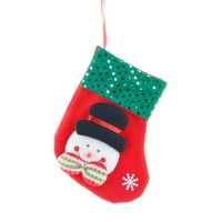 Modne božićne čarape Poklon torba Božićno ureda za ukrašavanje drva Holiday Gifts Yutnsbel