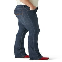 Wrangler Women's Plus sizencija Esencijal Mid Riječ Bootcut Jean