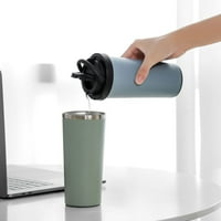 Gudno breza tumbler čaša od nehrđajućeg čelika Termički prenosni vakuum izolirana čaša za kućni kum za kućne šalice: nehrđajući čelik