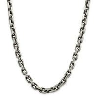Sterling Silver Antiqued ogrlica lanac -20