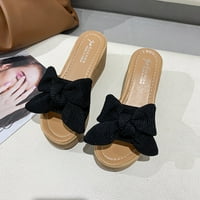 Majčin dan poklon odjeće, AXXD ženske cipele sandale nose ljetne ljude cipele za papučene papuče za nove trendove crne 6,5-7