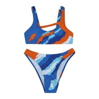 Aaimomet kupaći kostim kupaći kupaći kupaći kostimi i kupaći kostimi Monokini tiskani dvodijelni ženski