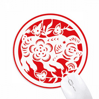 Svinjska životinja od papira Kina Zodijac Art Pad za miša Udobna igra Office Mat