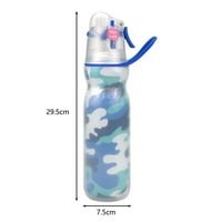 Riguas 590ml Cool Spray Šol Veliki punjenje vode BPA Besplatno LDPE tri sloja hladnog zadržavanja spreja za vodu za vodu za sportove na otvorenom