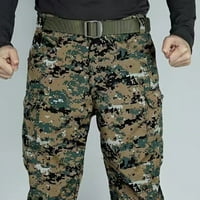 Symoidne muške teretne pantalone Camo klirence vojske zelene muške hlače pantalone veličine 3xl