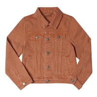 Dječaci Stretch odjeće obojena jakna obojena jednobojna jakna, veličina: 2T - XXL