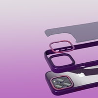 Feishell Clear futrola za iPhone PRO MA hibridna robusna stražnja ploča meka silikonska kućica otporna
