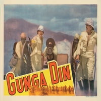 Gunga Din LobbyCard Douglas Fairbanks Jr. Victor Mclaglen Movie Poster MasterPrint